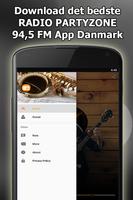 Radio PARTYZONE 94,5 FM Online Gratis Danmark capture d'écran 2