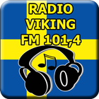Radio VIKING FM 101,4 Online Gratis Sverige icône