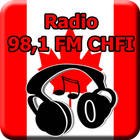 Radio 98,1 FM CHFI Online Free Canada icône