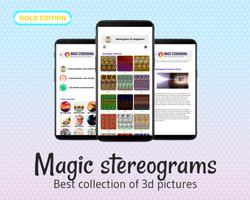 Magic Stereograms-Gold Edition Poster