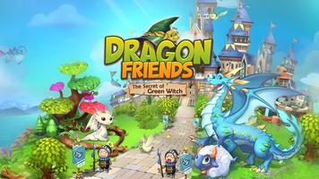 Poster Dragon Friends : Strega Verde