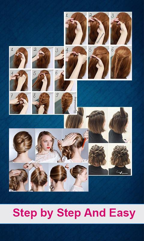 Girls Step by step hairstyle APK for Android Download