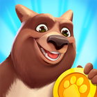 Animals & Coins Adventure Game آئیکن