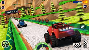 Monster Truck Racing: Car Game تصوير الشاشة 1