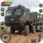 Armee-LKW-Spiele Zeichen