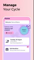 Period Tracker Safe Fertility Plakat