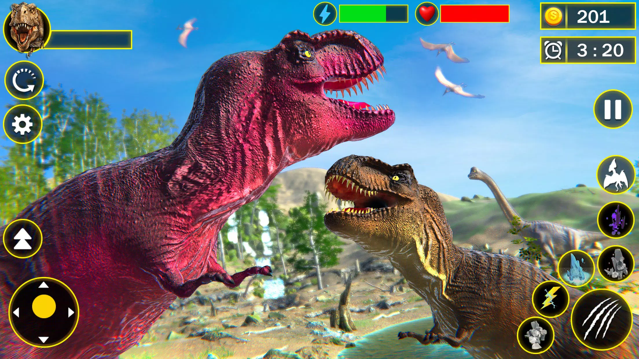 Wild Dino Family Simulator: Dinosaur Games APK - Free download app for  Android