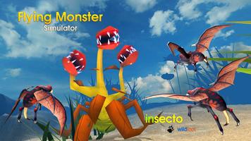 Flying Monster Insect Sim Plakat