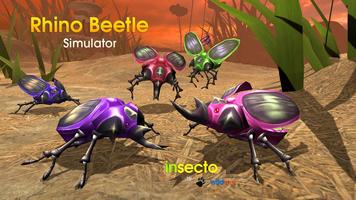 Rhino Beetle الملصق