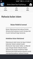 Bulan Bulan Dalam Islam Dan Fa screenshot 2