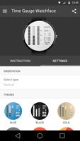 Time Gauge Watch Faces تصوير الشاشة 1