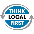 Think Local First Zeichen