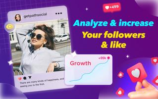 FI -Followers & Like & Insight โปสเตอร์