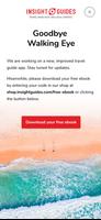Insight Guides Walking Eye App Plakat