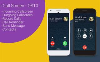 i Call Screen - OS10 Dialer Affiche