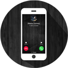 HD Phone 7 Black Caller Screen biểu tượng