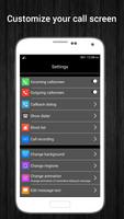 برنامه‌نما HD Phone 7 Black Caller Screen عکس از صفحه