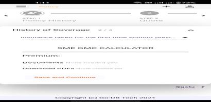 RSGI SME Calculator screenshot 2