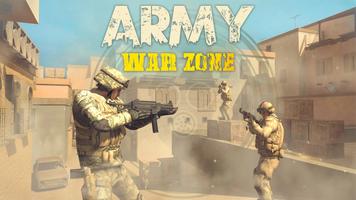 Military Commander War Zone Affiche