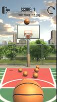 Basketbal Spel: Bal Schieten-poster