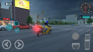 Motorcycle Driving Bike Racing تصوير الشاشة 1