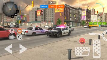 Police Simulator Cop Car Game capture d'écran 1