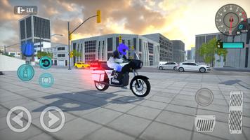 پوستر Police 3D Bike Stunt Simulator