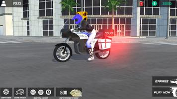 برنامه‌نما Police 3D Bike Stunt Simulator عکس از صفحه