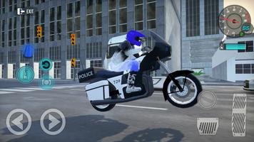 Police Motorcycle Drive Sim screenshot 2