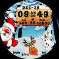 Christmas Watch Face & Santa