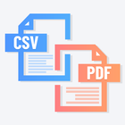 Simple CSV Viewer - PDF Reader icône