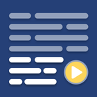 Teleprompter icon