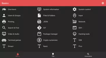 Linux Command Library imagem de tela 5