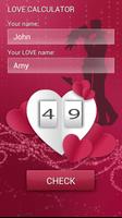 Your Love Test Calculator - App for Joke poster