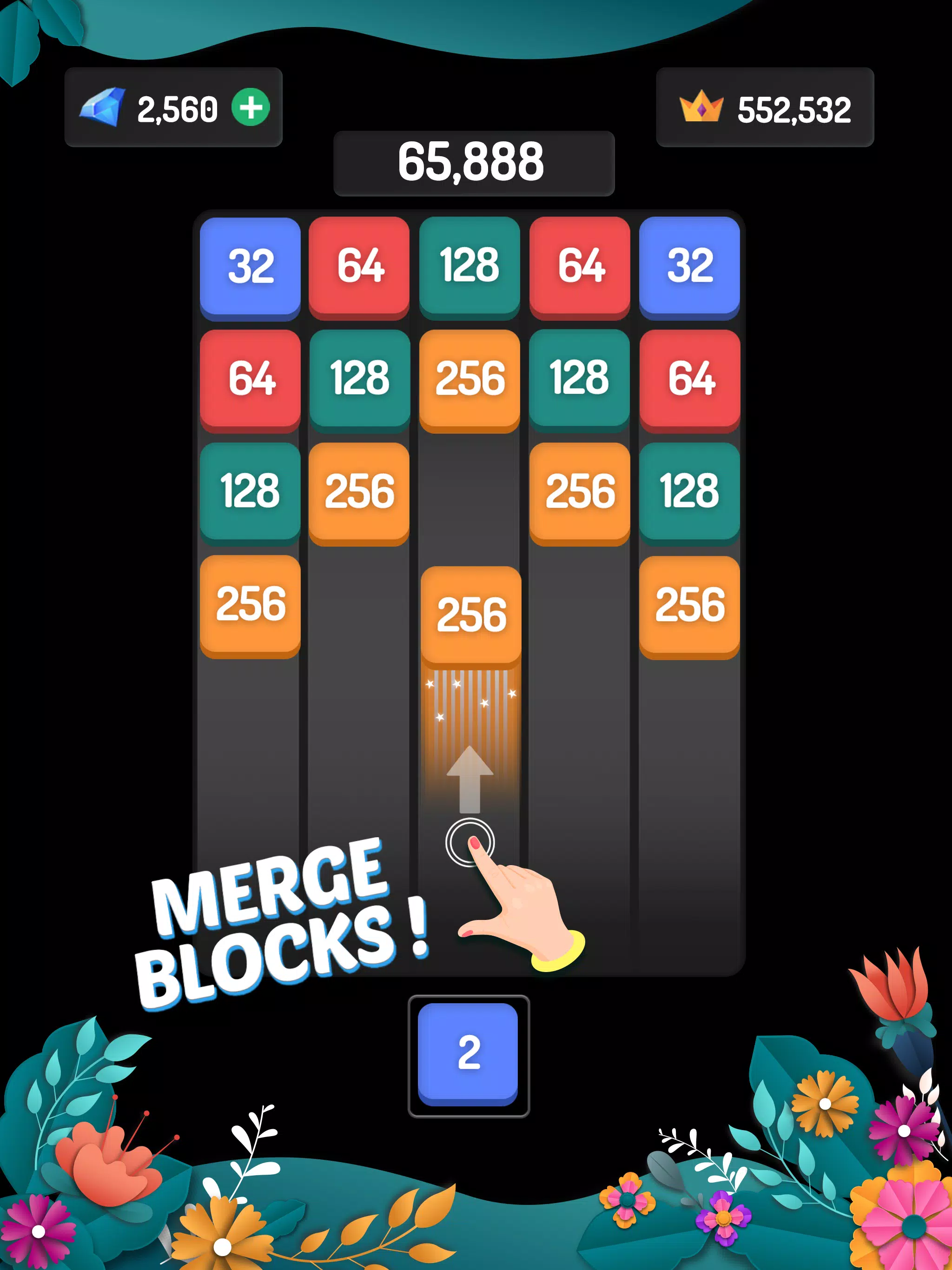 2048 X2 Merge Blocks - Jogo Grátis Online