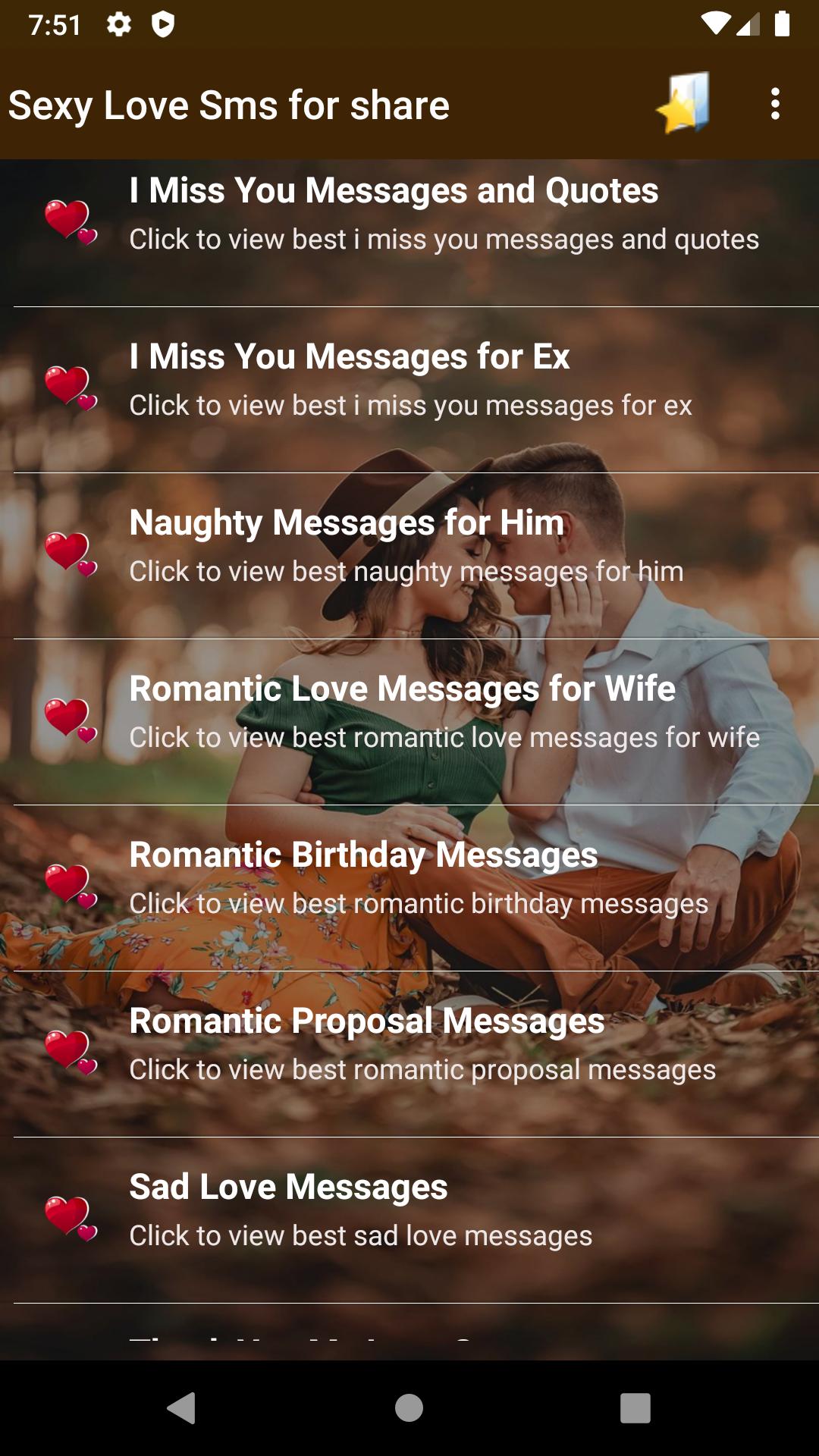 Sexy Love SMS for share for Android - APK Download