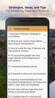 Business Secrets & Insights screenshot 1