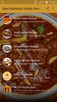 Best Authentic Indian Recipes पोस्टर