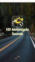 HD-Motorradgeräusche Plakat