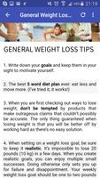 63 Simple Weight Loss Tips capture d'écran 1