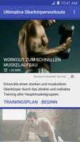 Ultimative Oberkörperworkouts Plakat