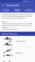 1 Schermata Super Workout x Spalle e Petto