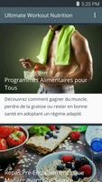 Ultimate Workout Nutrition Affiche