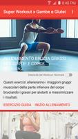 Poster Super Workout x Gambe e Glutei