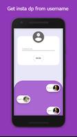 Insta Dp Downloader اسکرین شاٹ 1