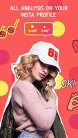 Insta Analytics - Analyzer for Instagram Plakat