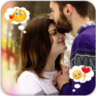 Hug Me Tightly Love Emoji icône