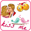 Kiss Me Love emoji & Stickers