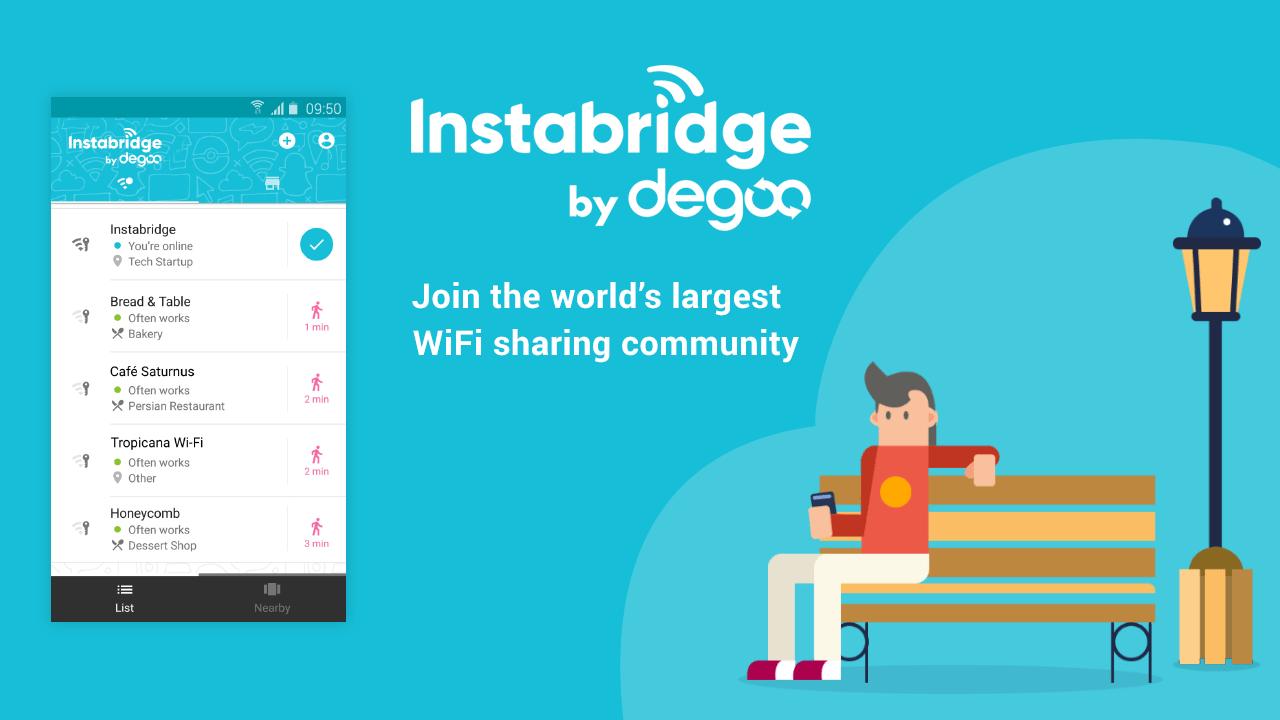 Instabridge by degoo apk