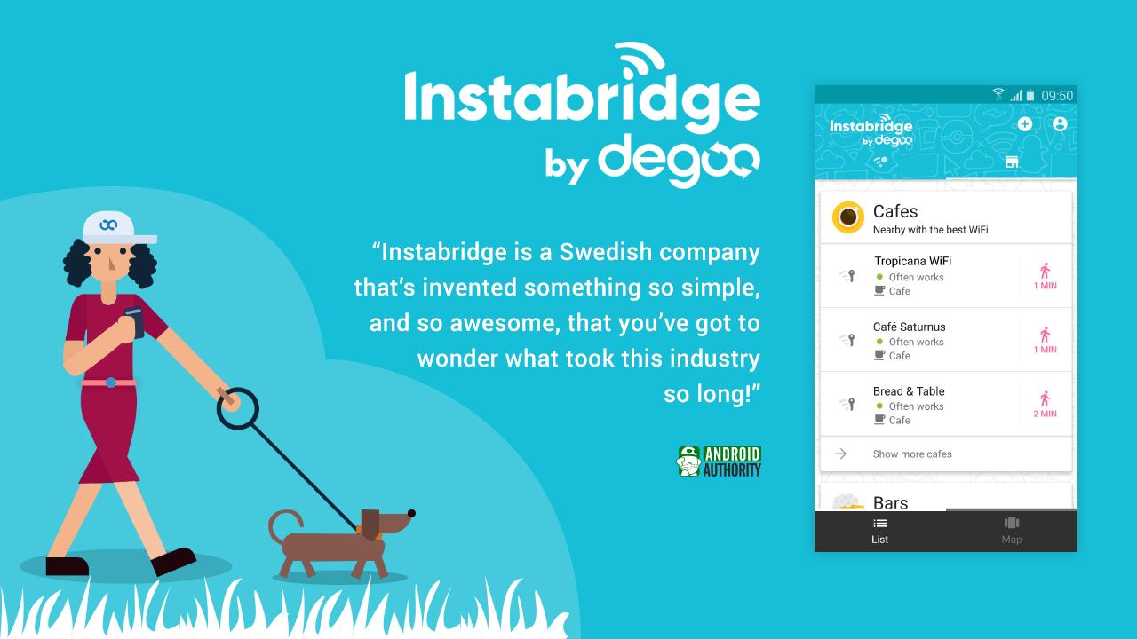 Instabridge by degoo download